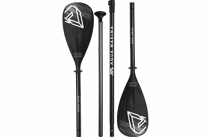 Pagaia AQUA MARINA Dual - Tech Combo in 4 sezioni per SUP o KAYAK gonfiabili