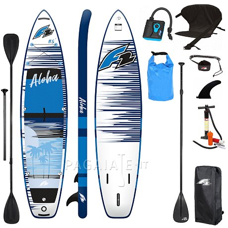 SUP F2 ALOHA 11'4 BLUE - SUP gonfiabile