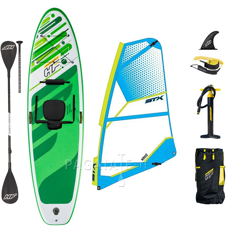 Paddleboard HYDRO FORCE FREESOUL COMBO 11'2 komplet s plachtou - nafukovací paddleboard, windsurfing, kajak