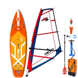 SUP ZRAY F1 FURY 10'4" completo di vela - SUP gonfiabile, WindSUP