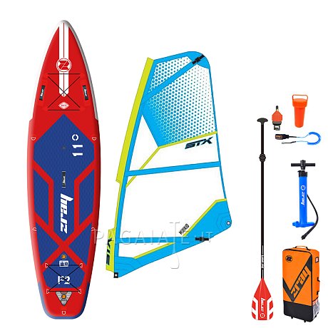 SUP ZRAY F2 FURY PRO 11'0" completo di vela - SUP gonfiabile, WindSUP