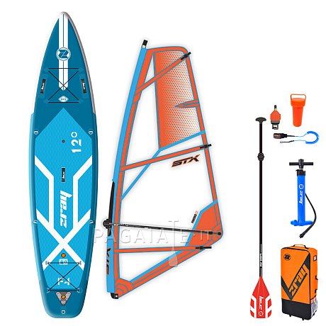 SUP ZRAY F4 FURY EPIC 12'0" completo di vela - SUP gonfiabile, WindSUP