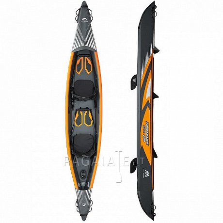 Kayak AQUA MARINA TOMAHAWK K-440 kayak gonfiabile 2 posti opzione: senza  pagaie | PAGAIATE.IT