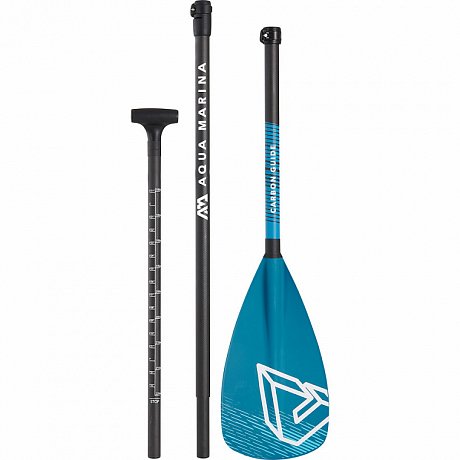 Pagaia AQUA MARINA CARBON GUIDE telescopica 3 sezioni per SUP gonfiabili