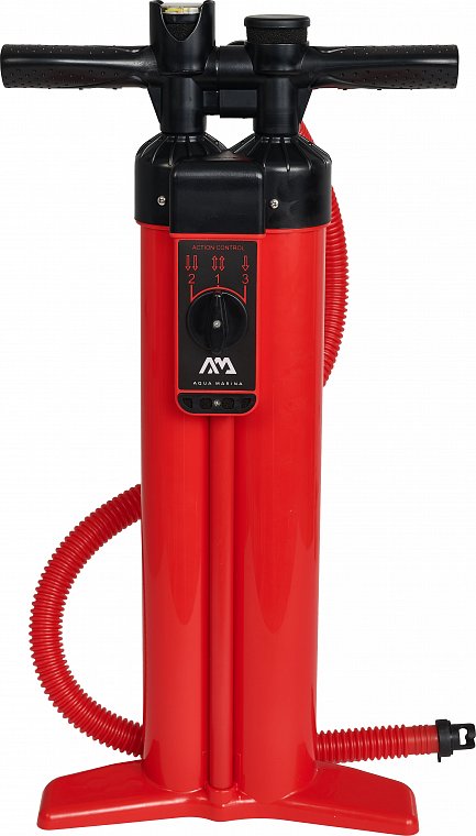 Pumpa AQUA MARINA LIQUID AIR V3 TRIPLE ACTION - univerzální pumpa k paddleboardu