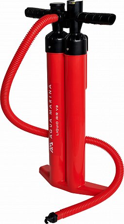 Pompa AQUA MARINA LIQUID AIR V3 TRIPLA AZIONE - pompa universale per SUP gonfiabili