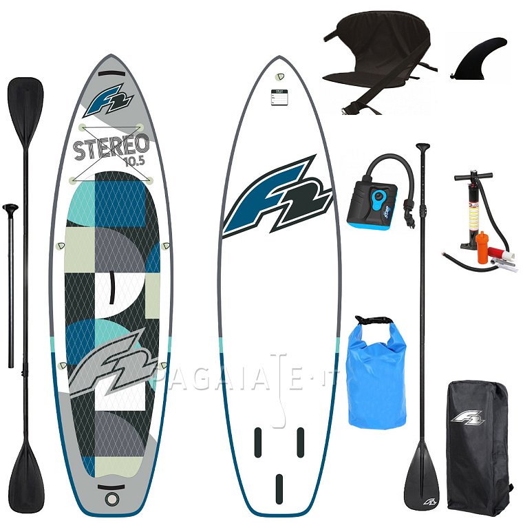 SUP F2 STEREO 10'5 - SUP gonfiabile e kayak