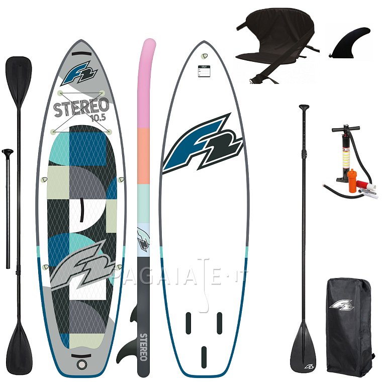 SUP F2 STEREO 10'5 - SUP gonfiabile e kayak