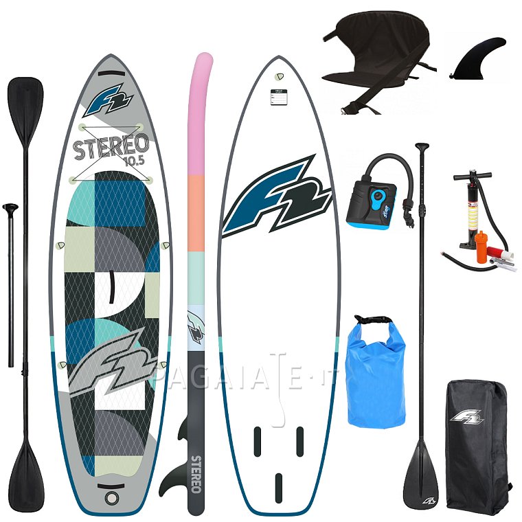 SUP F2 STEREO 10'5 - SUP gonfiabile e kayak