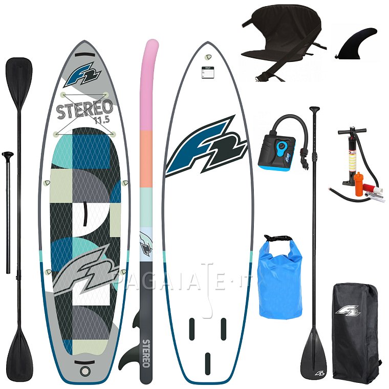 SUP F2 STEREO 11'5 - SUP gonfiabile e kayak