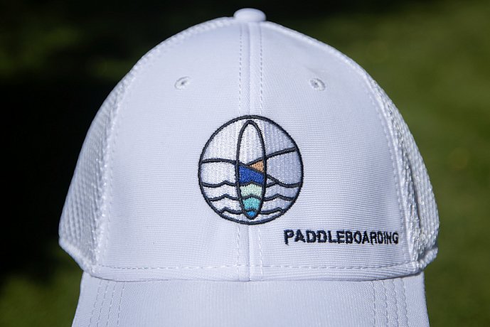 Cappellino PADDLEBOARDING bianco/logo colorato