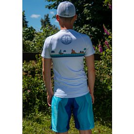 Cappellino PADDLEBOARDING bianco/logo colorato