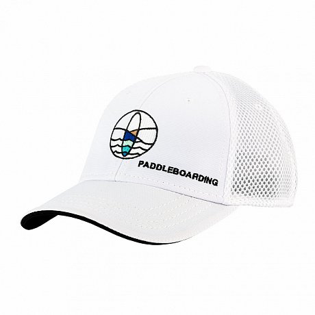 Cappellino PADDLEBOARDING bianco/logo colorato