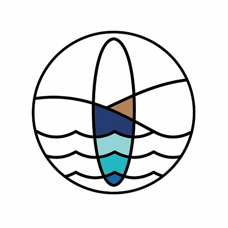 Cappellino PADDLEBOARDING blu/logo colorato