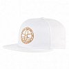 Cappellino PADDLEBOARDING bianco/logo oro timbro snapback