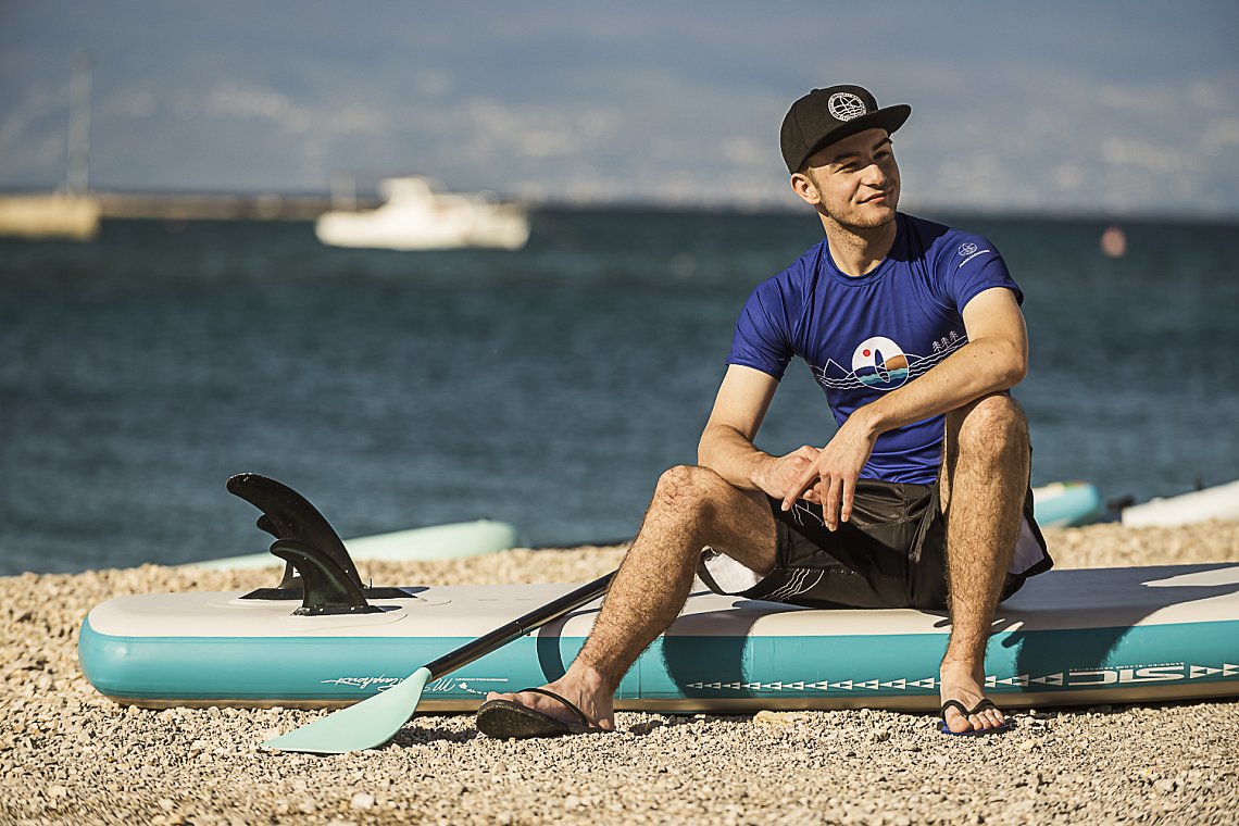 Pantofle PADDLEBOARDING modrá