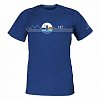 T-shirt uomo PADDLEBOARDING BLUE lycra manica corta