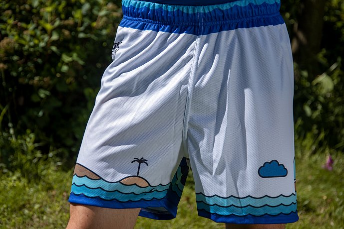 Shorts uomo PADDLEBOARDING WHITE taglio comodo