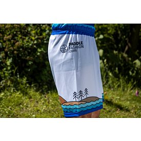 Shorts uomo PADDLEBOARDING WHITE taglio comodo