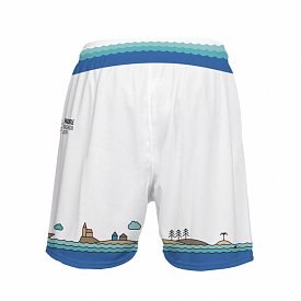 Shorts uomo PADDLEBOARDING WHITE taglio comodo