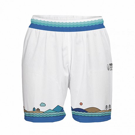 Shorts uomo PADDLEBOARDING WHITE taglio comodo