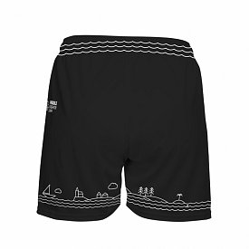 Shorts donna PADDLEBOARDING BLACK taglio comodo