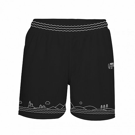 Shorts donna PADDLEBOARDING BLACK taglio comodo