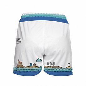 Shorts donna PADDLEBOARDING WHITE taglio comodo