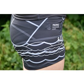 Shorts donna PADDLEBOARDING BLACK elastici