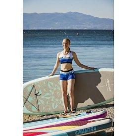 Shorts donna PADDLEBOARDING BLUE elastici