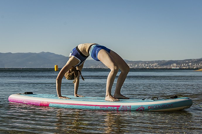 Shorts donna PADDLEBOARDING BLUE elastici