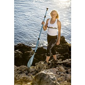 Canotta elasticizzata donna PADDLEBOARDING WHITE