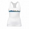 Canotta elasticizzata donna PADDLEBOARDING WHITE