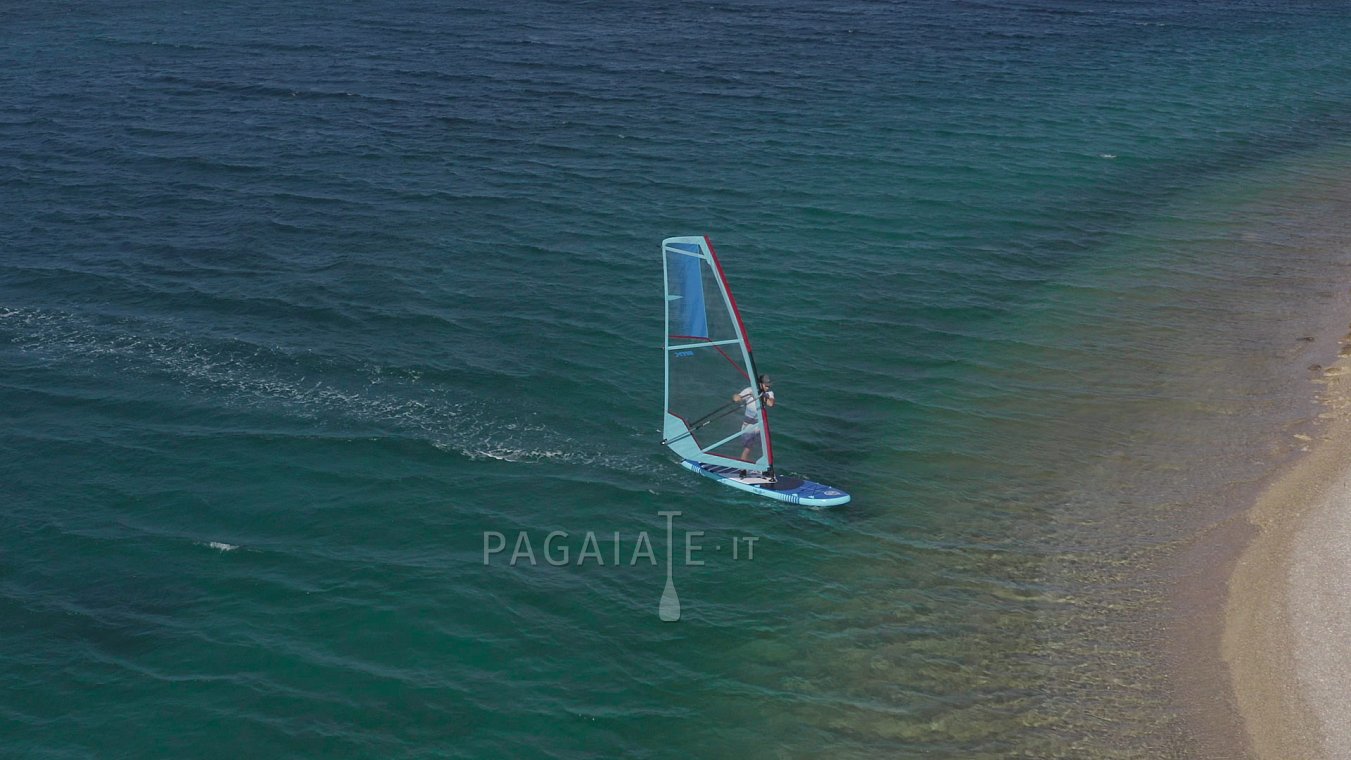 Paddleboard SKIFFO SMU 10'4 COMBO  - komplet s plachtou - nafukovací paddleboard, windsurfing, kajak