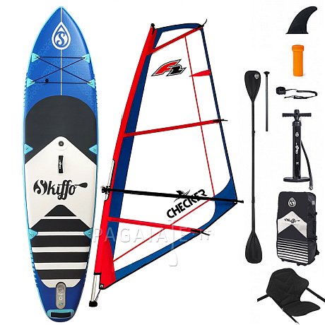 SUP SKIFFO SMU 10'4 COMBO con vela STX - SUP gonfiabile, WindSUP, kayak