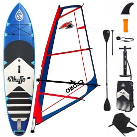 SUP SKIFFO SMU 10'4 COMBO con vela STX - SUP gonfiabile, WindSUP, kayak