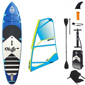 SUP SKIFFO SMU 10'4 COMBO con vela STX - SUP gonfiabile, WindSUP, kayak