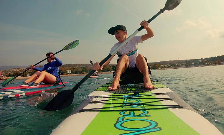 Sedile per kayak YATE per SUP gonfiabili - per fissaggio senza occhielli