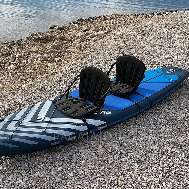 Sedile per kayak YATE per SUP gonfiabili - per fissaggio senza occhielli