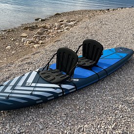 Sedile per kayak YATE per SUP gonfiabili - per fissaggio senza occhielli