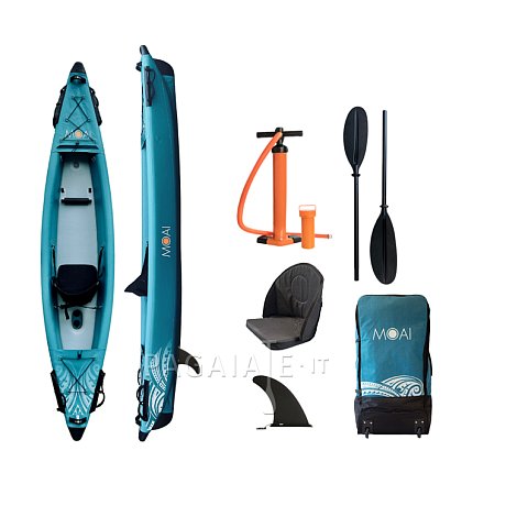 Kayak MOAI KANALOA K1 - kayak gonfiabile 1 posto