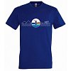 T-shirt uomo PADDLEFASHION.COM BLUE cotone manica corta