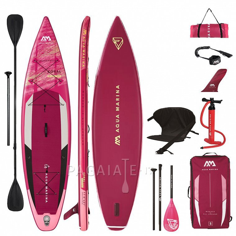 Paddleboard AQUA MARINA CORAL Touring 11'6 SADA