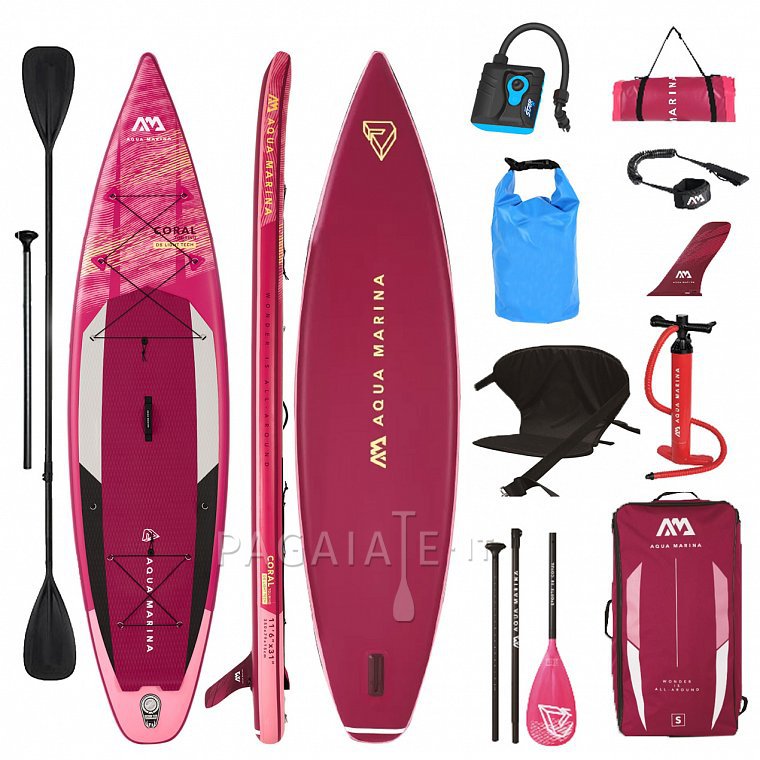 Paddleboard AQUA MARINA CORAL Touring 11'6 SADA