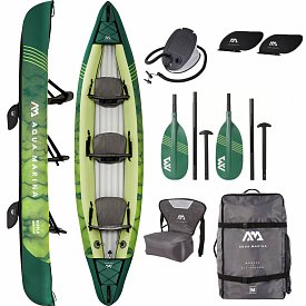 Canoa AQUA MARINA RIPPLE 370 - Canoa gonfiabile 3 posti