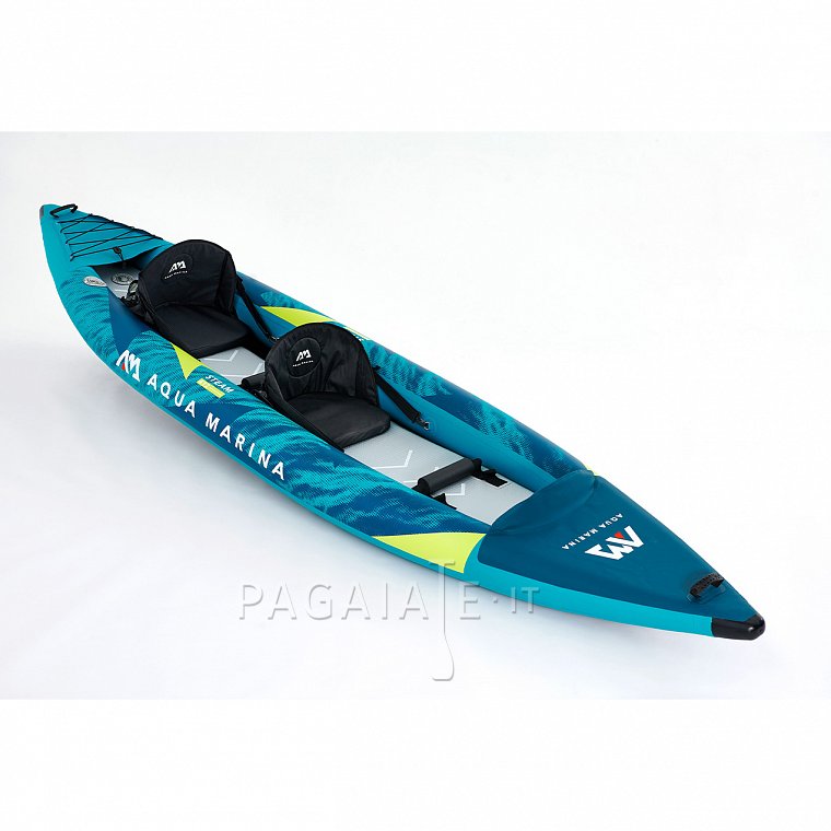 Kayak AQUA MARINA STEAM 412  - Kayak gonfiabile 2 posti 2022