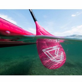 Pagaia AQUA MARINA SPORTS III CORAL telescopica in 3 sezioni per SUP gonfiabili