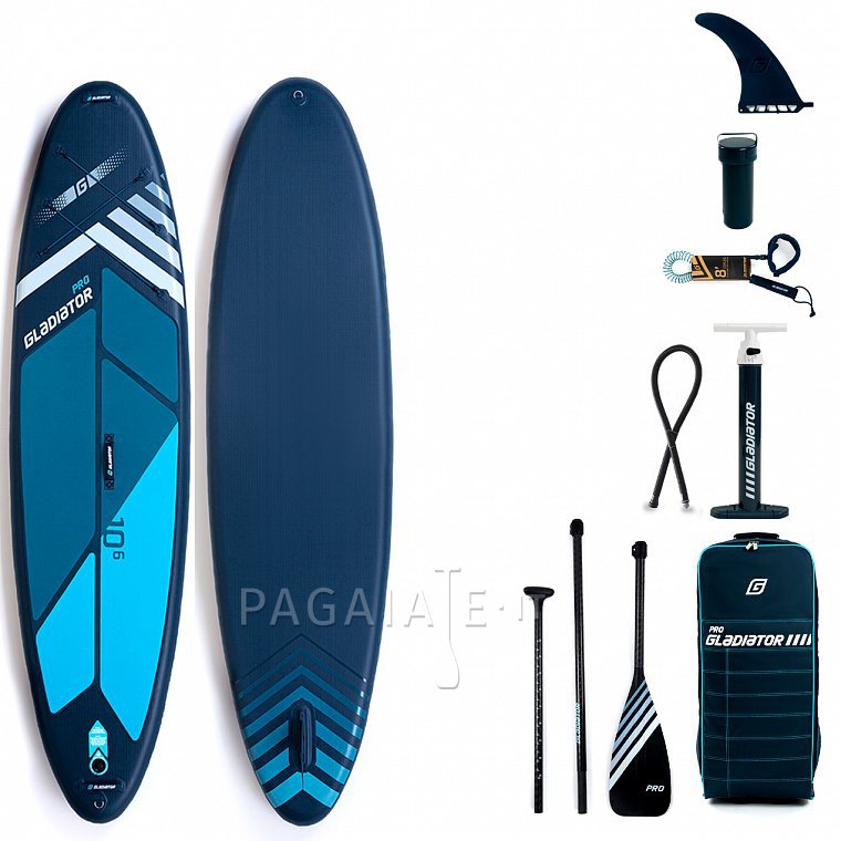 Paddleboard GLADIATOR PRO 10'6 s pádlem - nafukovací