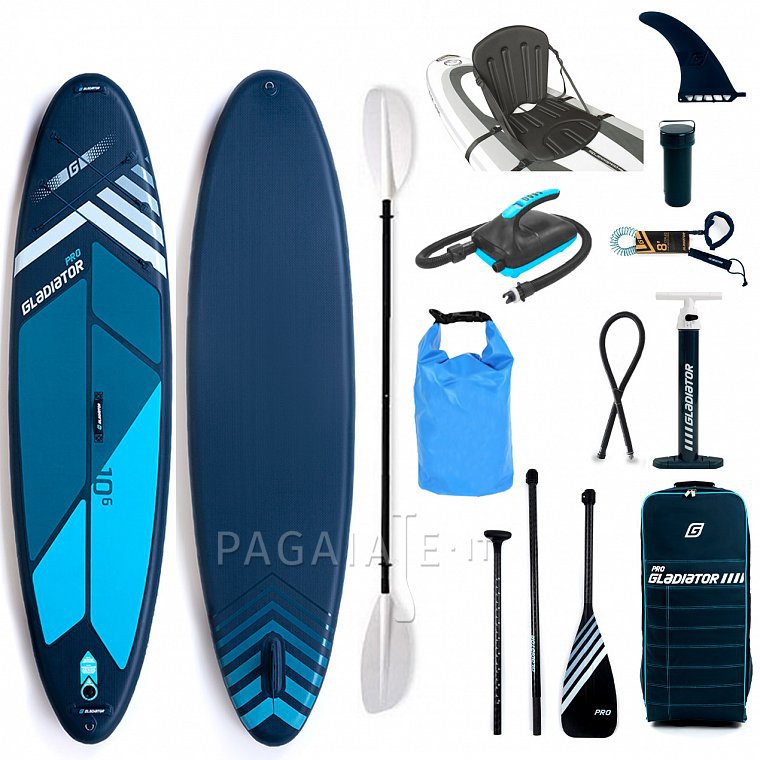 Paddleboard GLADIATOR PRO 10'6 s pádlem - nafukovací