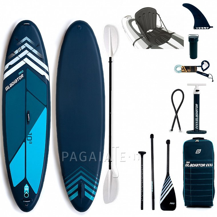 Paddleboard GLADIATOR PRO 10'8 s pádlem - nafukovací